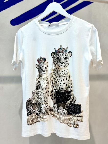 Camiseta Guepardos Perlas y Joyas