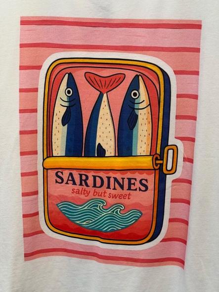 Camiseta Sardinas Salty [1]
