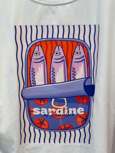 Camiseta Sardinas Pomodoro [1]
