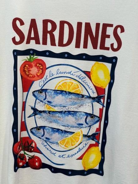 Camiseta Sardinas Tomate y Limón [1]