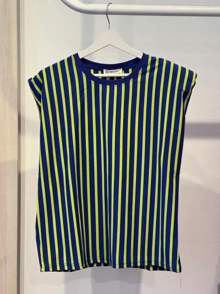 Camiseta Corazón Espalda Rayas [4]