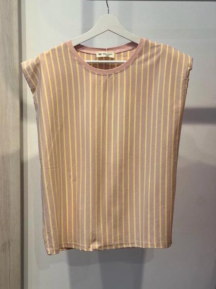 Camiseta Corazón Espalda Rayas [5]