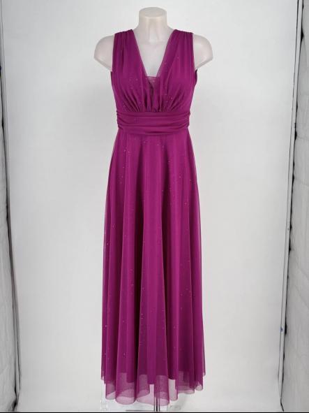 Vestido Atenea Brillitos Buganvilla [1]
