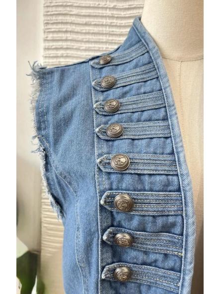 Chaleco Napoleónico Denim [1]