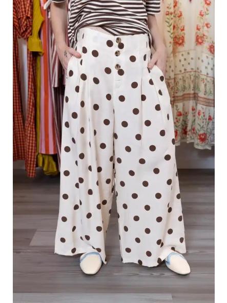 Pantalón Topos Choco