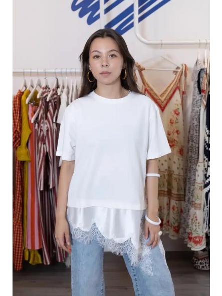 Camiseta Encaje Blanca [1]