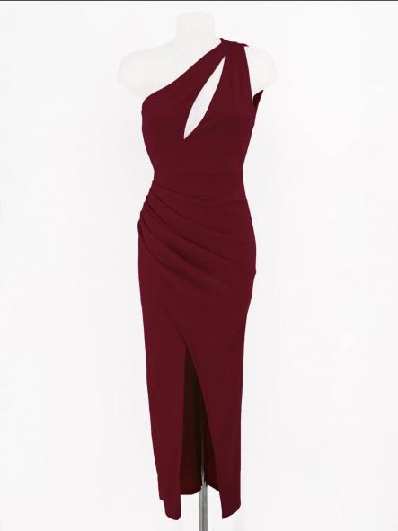 Vestido Salma Granate