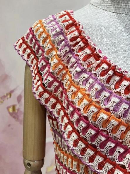 Vestido Crochet Volante [1]