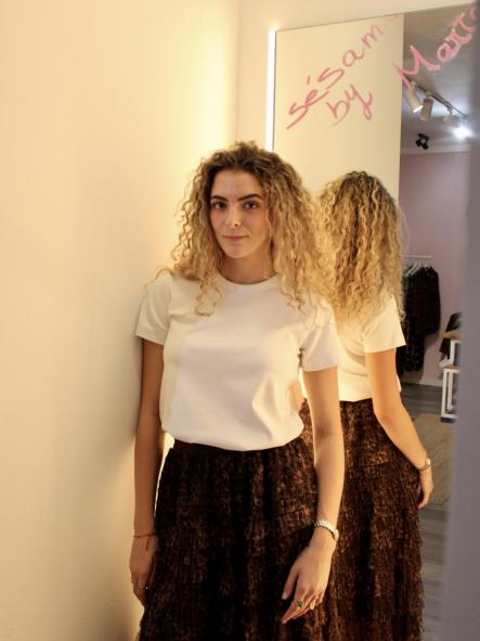 Falda Tull Leopardo [1]