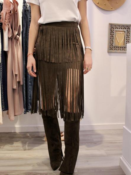Falda Flecos Ante [1]