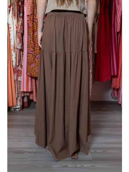 Falda Capri Marrón [3]