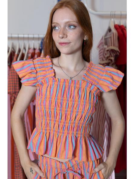 Top Blue orange