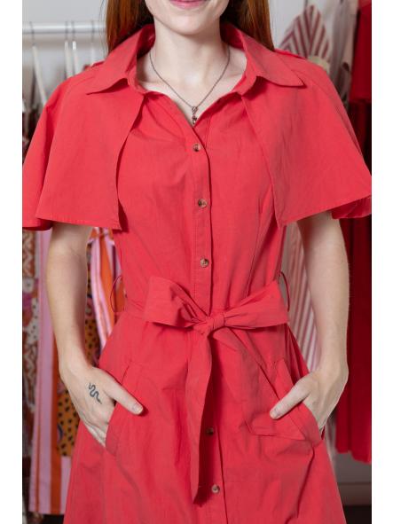 Vestido Capa Rojo [3]