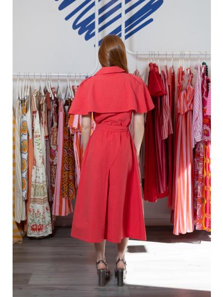Vestido Capa Rojo [2]