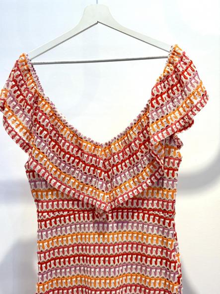 Vestido Crochet Volante [3]