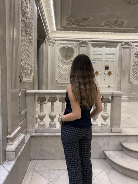 Pantalon Vichy Azul Gris [2]