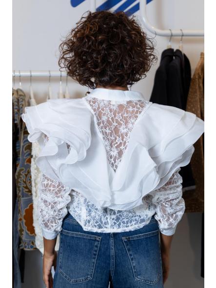 Blusa Volantes Encaje [4]