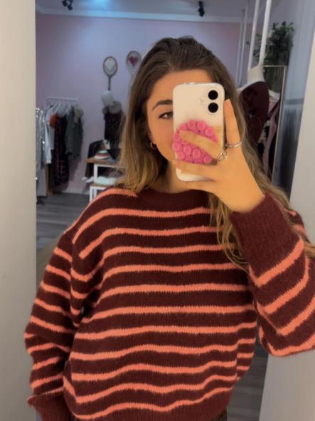 Jersey Marinero Granate-Rosa [1]