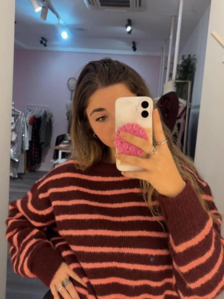 Jersey Marinero Granate-Rosa [2]