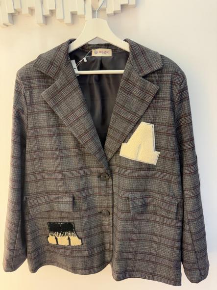 Blazer Cuadros Rabbit