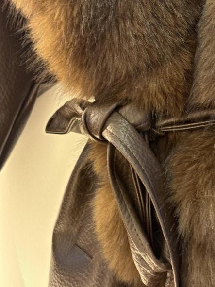 Chaqueta Ecopiel Colomer Choco [1]