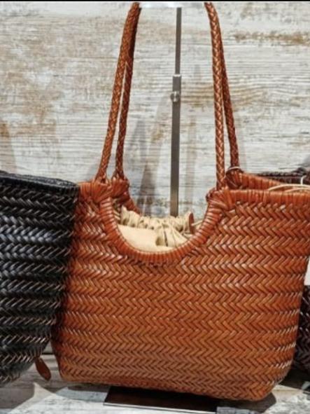 Bolso piel trenzado [1]