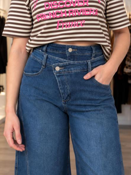 Denim Baggy Doble Cintura [1]