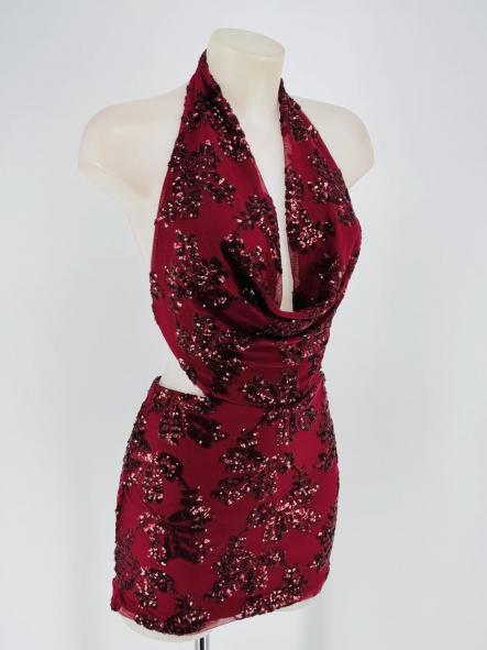 Mini Vestido Natalie Pailletes [3]