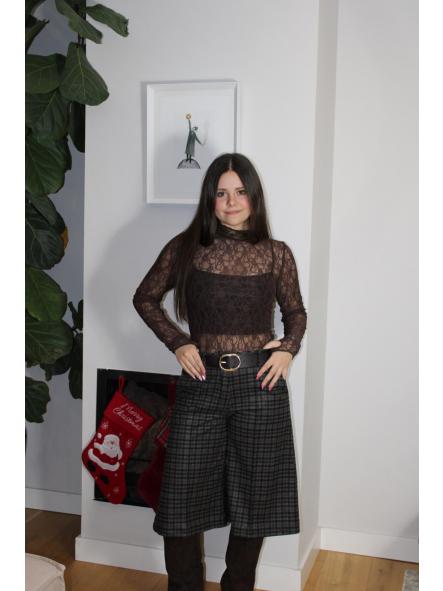 Top Encaje Manga Larga [1]