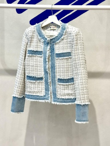 Chaqueta Tweed Blanca [0]