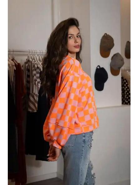 Sudadera Pixel Fluor  [4]