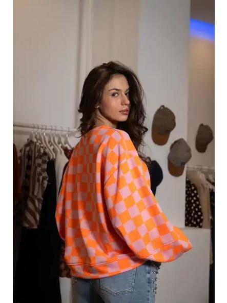 Sudadera Pixel Fluor  [2]