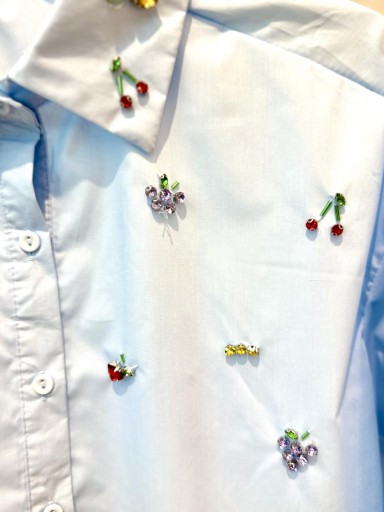 Camisa fruits strass [1]