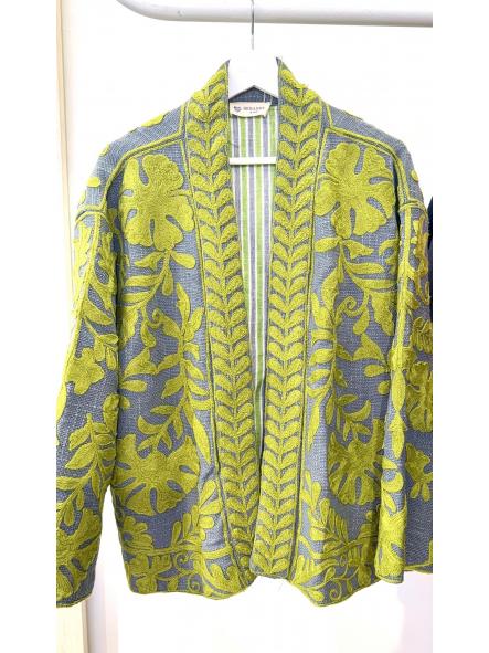 Kimono Suzani Green Lemon [2]