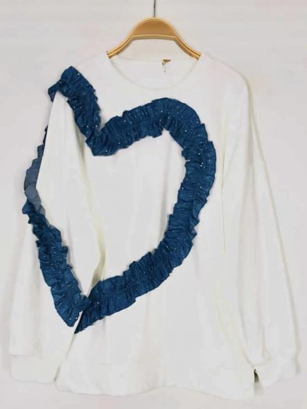Sudadera Cuore Denim [0]