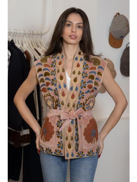 Chaleco Jaipur Terciopelo