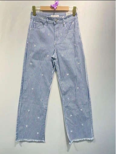 Pantalon marinero corazones azul