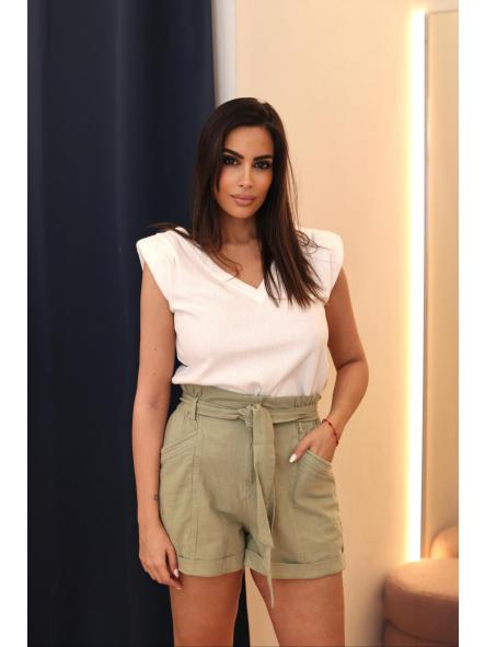 Bermudas khaki