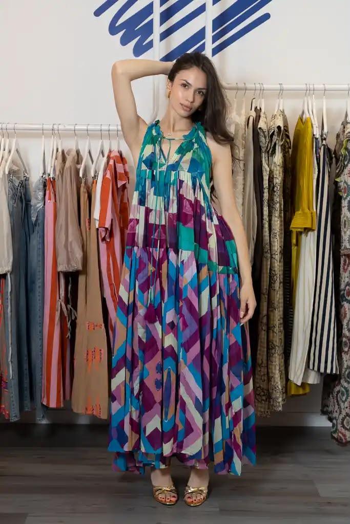 Vestido Brazil Bahía Azul Morado
