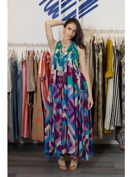 Vestido Brazil Bahía Azul Morado