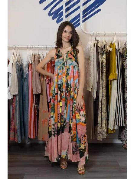 Vestido Brazil Bahía Naranja