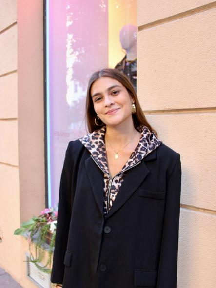 Blazer con Capucha Leopardo [2]