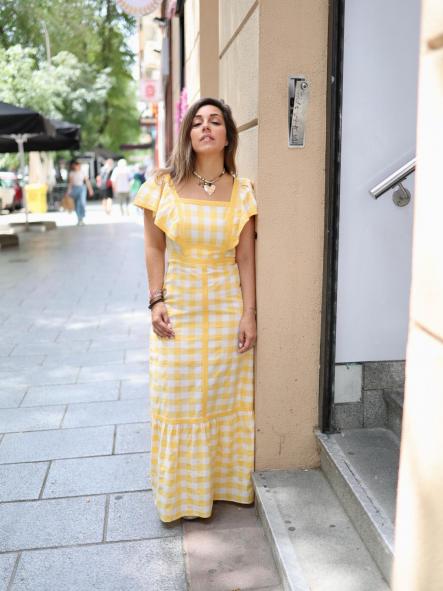 Vestido Vichy Volante [5]