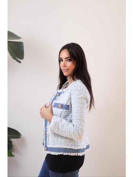 Chaqueta Tweed Denim [2]
