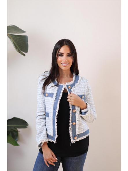 Chaqueta Tweed Denim [3]