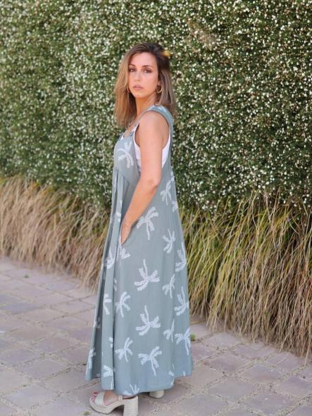 Vestido Peto Palmera