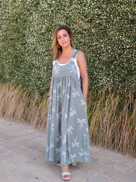 Vestido Peto Palmera [1]