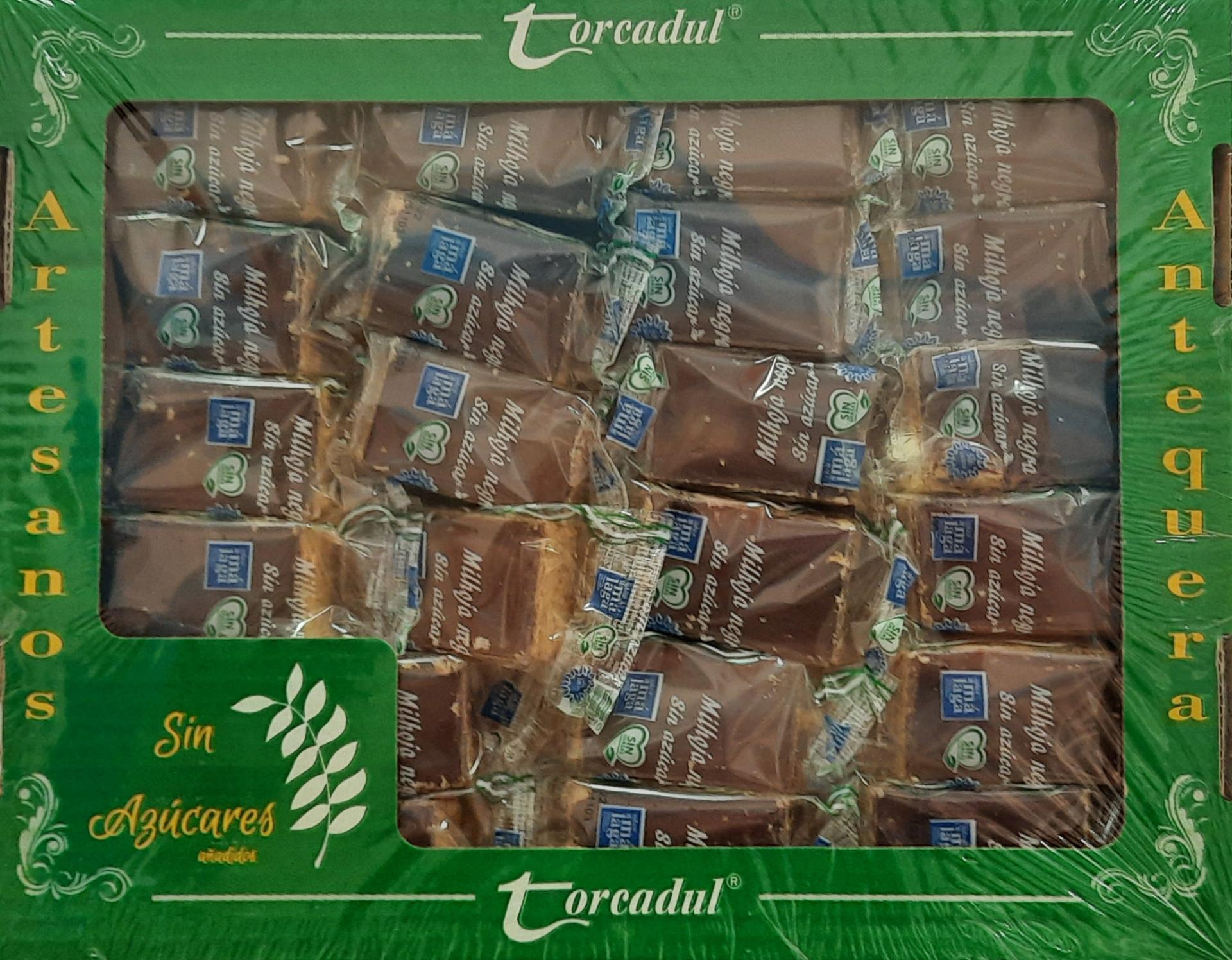 Milhojas de crema chocolate s/a y s/lactosa, caja 1.5 Kg