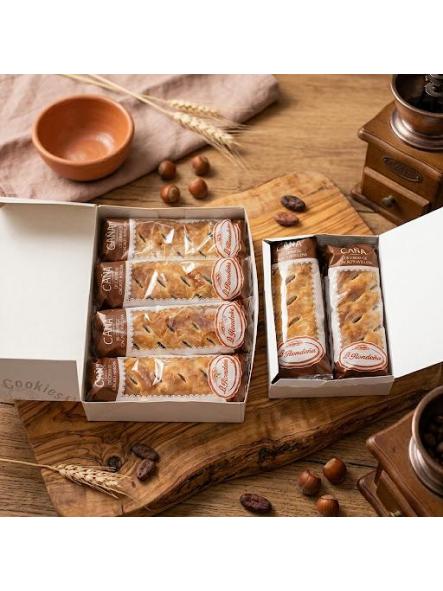 Cañas de chocolate