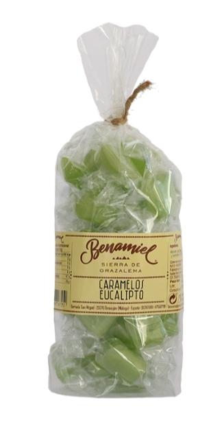 Caramelos de eucalipto, bolsa 125 gr.  